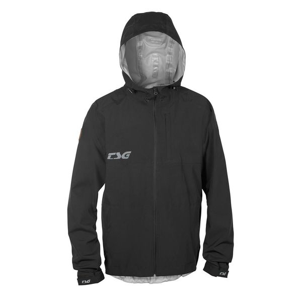 TSG Drop Rain Jacket Lightweight waterproof jacket Black click to zoom image
