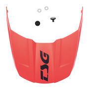 TSG Sentinel Full Face Helmet Visor Replacement One Size Satin Red  click to zoom image