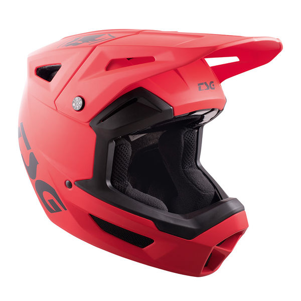 TSG Sentinel Full Face Helmet ABS Material, Washable Liner, 12 Vents, Adjustable visor. EN1078 click to zoom image
