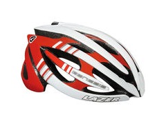 Lazer Genesis Helmet 2013 Model 52-58cm Medium Red / White  click to zoom image