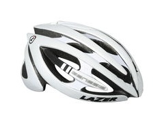 Lazer Genesis Helmet 2013 Model 52-58cm Medium Silver / White  click to zoom image