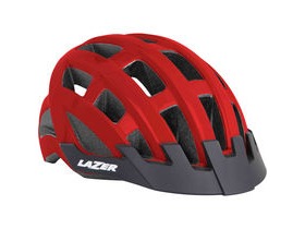 Lazer Compact red uni-size adult helmet