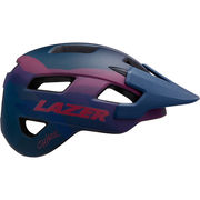 Lazer Chiru Helmet, Matt Blue/Pink click to zoom image