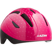 Lazer Bob+ Helmet, Pink Dots, Uni-Kids 