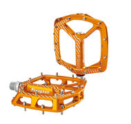 Hope F22 Flat MTB Pedals  Orange  click to zoom image