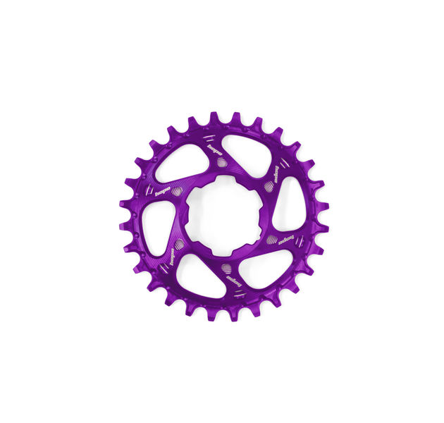 Hope Spiderless Retainer Ring Purple click to zoom image