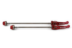 Hope Quick Release Skewer Pair - Fatsno 190mm Red  click to zoom image