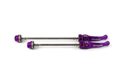 Hope Quick Release Skewer Pair - Road 130mm  Purple  click to zoom image