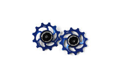 Hope 12 Tooth Jockey Wheels - Pair  Blue  click to zoom image