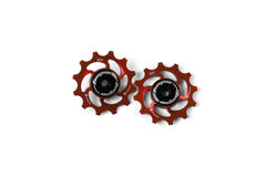 Hope 12 Tooth Jockey Wheels - Pair  Red  click to zoom image