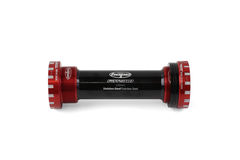 Hope Bottom Bracket Stainless 100mm FatBike  Red  click to zoom image