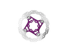Hope Floating Disc 140mm 6 Bolt  Purple  click to zoom image