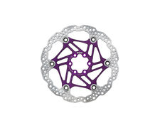 Hope Floating Disc 180mm 6 Bolt  Purple  click to zoom image