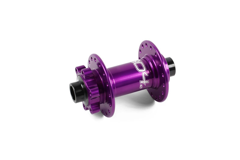 Hope PRO 4 Front Hub 28H Purple click to zoom image