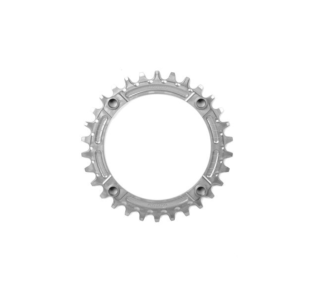 Hope Retainer Ring - Silver click to zoom image