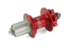 Hope PRO 4 Rear Hub 24H Red 135mm QR Shimano Freehub  click to zoom image