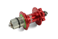 Hope PRO 4 Rear Hub 28H Red 135mm QR Shimano Freehub  click to zoom image
