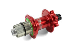 Hope PRO 4 Rear Hub 28H Red 142 x 12mm Shimano Freehub  click to zoom image
