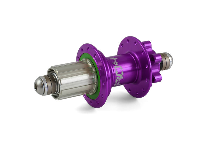Hope PRO 4 Rear Hub Purple 135mm - 10mm bolt-in click to zoom image