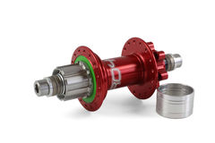Hope PRO 4 Rear Hub Red Trial/SS  click to zoom image