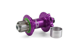 Hope PRO 4 Rear Hub Purple Trial/SS 32H 135 x 12mm  click to zoom image