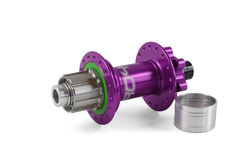 Hope PRO 4 Rear Hub Purple Trial/SS 32H 142 x 12mm  click to zoom image