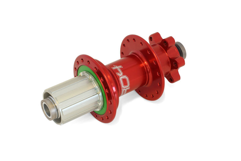 Hope PRO 4 Rear Hub Red 150 x 12mm click to zoom image