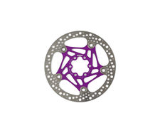 Hope Road Floating Disc 160mm 6 Bolt  Purple  click to zoom image