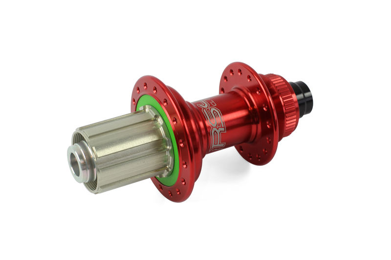 Hope RS4 Centrelock Rear Hub 24H Red 135/12mm click to zoom image