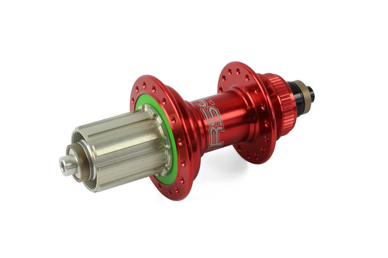 Hope RS4 Centrelock Rear Hub 24H Red 135/QR click to zoom image