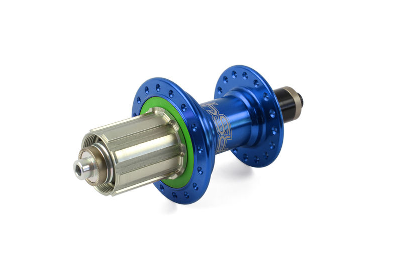 Hope RS4 Rear Hub 28H Blue 130mm click to zoom image
