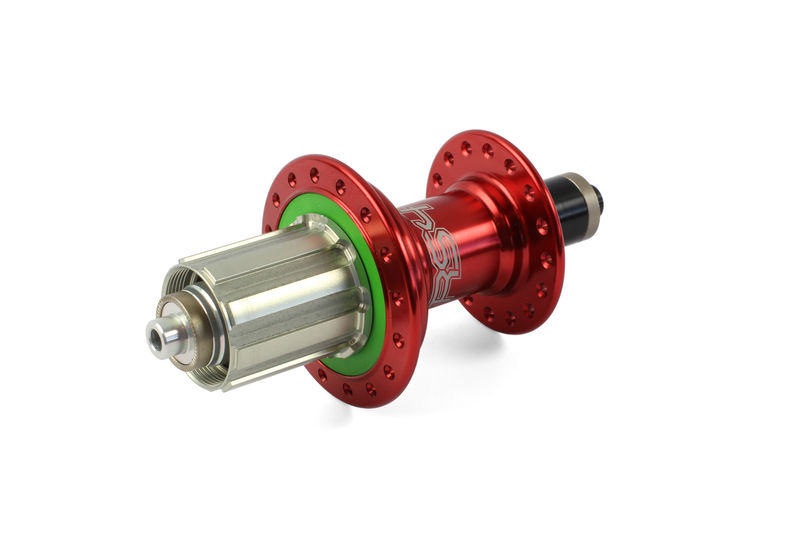 Hope RS4 Rear Hub 28H Red 130mm click to zoom image