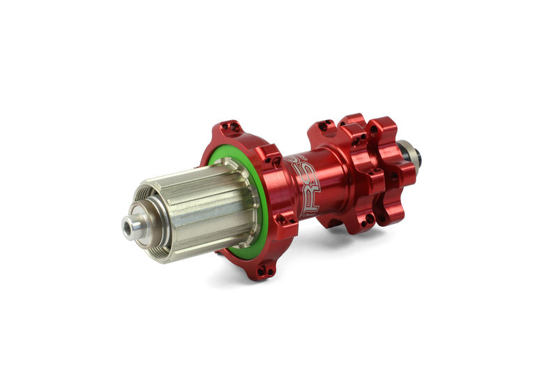 Hope RS4 SP 6 Bolt Rear Hub 24H Red Q/R click to zoom image