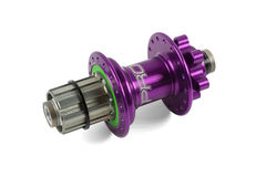 Hope PRO 4 Rear 36H Purple 135 x 10mm Shimano Steel Freehub  click to zoom image