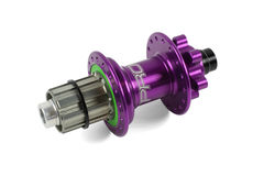 Hope PRO 4 Rear 36H Purple 142 x 12mm Shimano Steel Freehub  click to zoom image