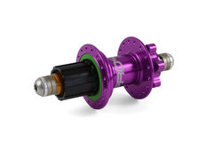 Hope PRO 4 Rear 36H Purple 135 x 10mm bolt-in  click to zoom image