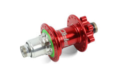 Hope PRO 4 Rear 36H Red 135 x 10mm Sram XD Freehub  click to zoom image