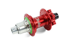 Hope PRO 4 Rear 36H Red 142 x 12mm Sram XD Freehub  click to zoom image
