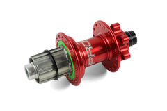 Hope PRO 4 Rear 36H Red 142 x 12mm Shimano Steel Freehub  click to zoom image