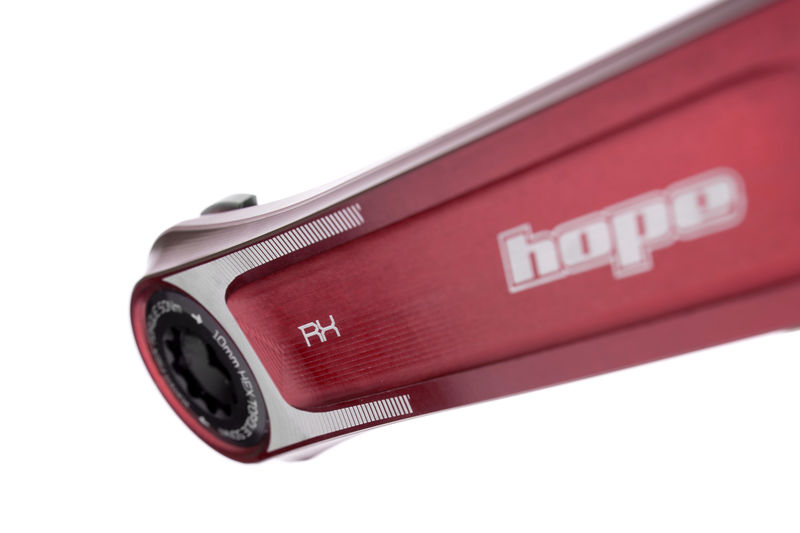 Hope RX Crankset Red - No Spider click to zoom image