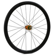 Hope Rear Wheel - RD40 Carbon - RS4 6B - Orange Campagnolo  click to zoom image