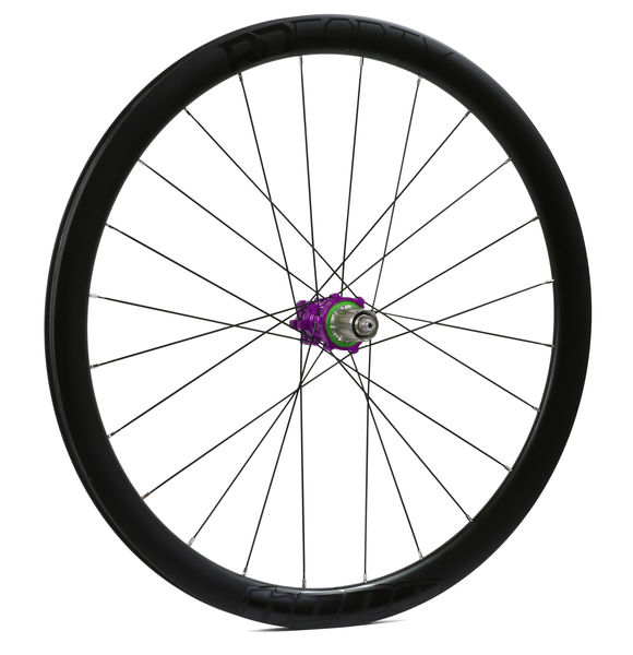 Hope Rear Wheel - RD40 Carbon - RS4 6B - Purple click to zoom image