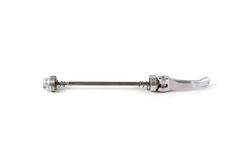 Hope Quick Release Skewer Front  Silver  click to zoom image