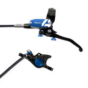 Hope Tech 4 X2 (No Rotor) Left Black / Blue  click to zoom image