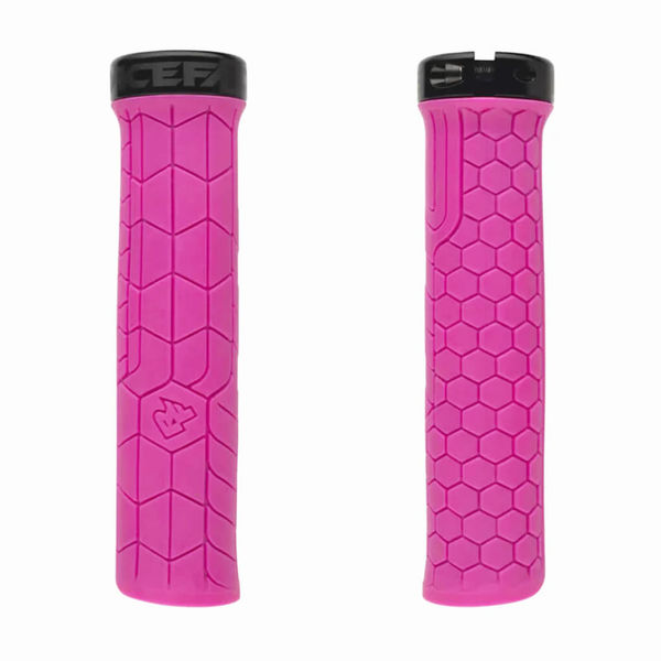RaceFace Getta Grip Lock-On Grips Magenta / Black click to zoom image