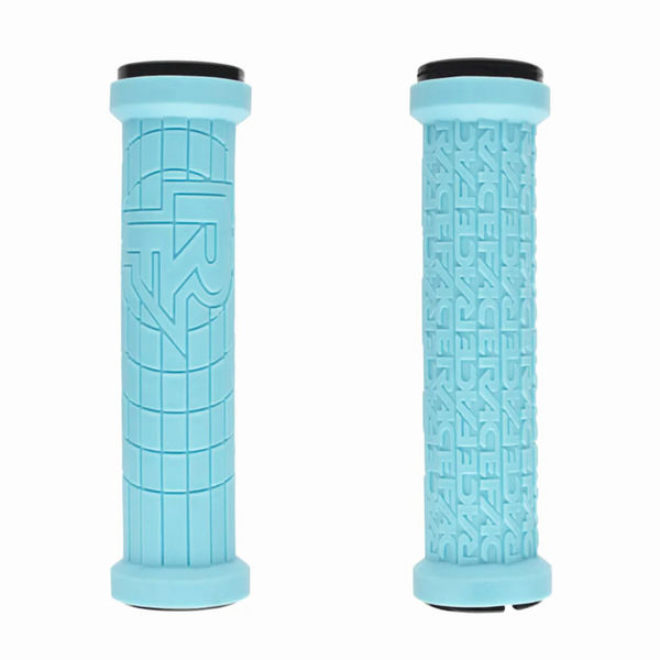 RaceFace Grippler Limited Edition Lock-on Grips Electric click to zoom image
