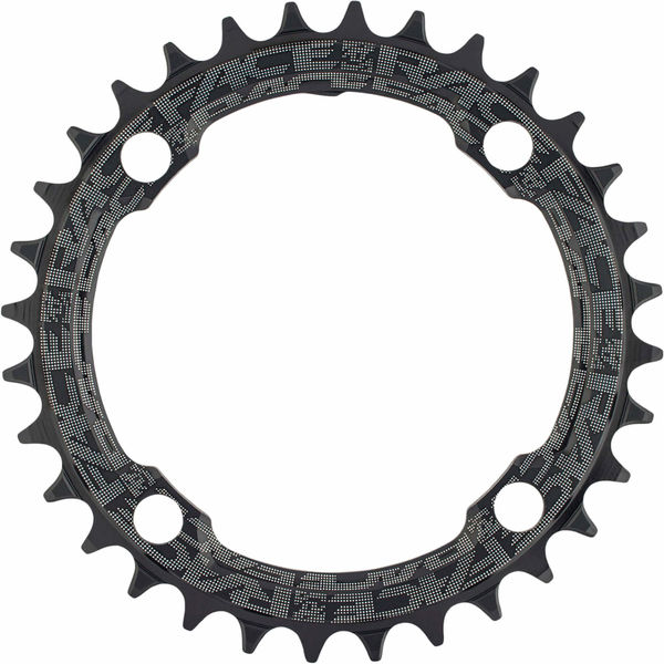 RaceFace Narrow/Wide Single Chainring Black 104x34T Shimano 12 Speed Black click to zoom image