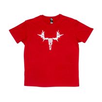 RaceFace Moose Short Sleeve T-Shirt Red