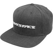 RaceFace Classic Logo Snapback Hat 2021  Grey  click to zoom image