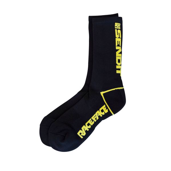 RaceFace Send It Sock 2021 Black click to zoom image